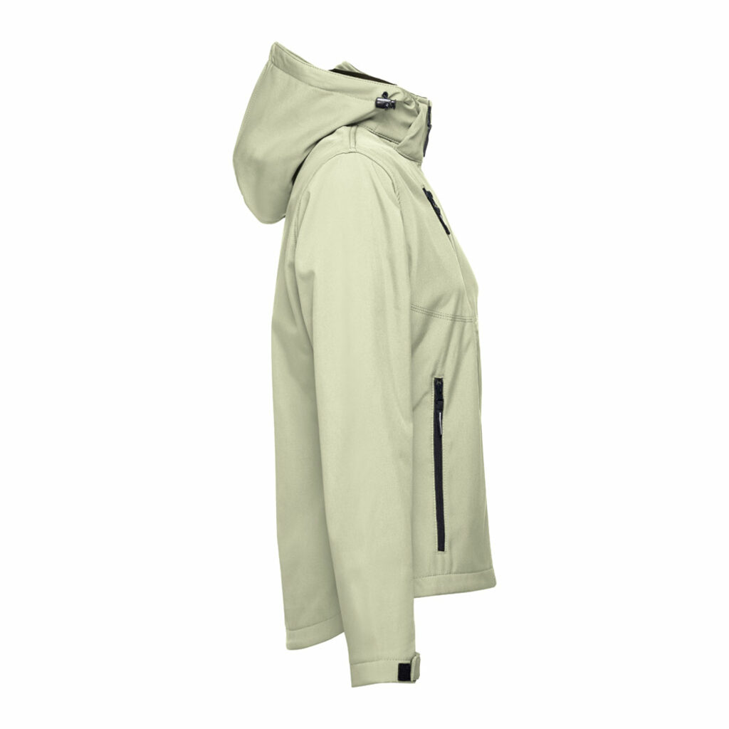THC ZAGREB WOMEN Женская куртка softshell со съемным капюшоном пастельно-зеленый  размер S - 30181-159-S- Фото №3