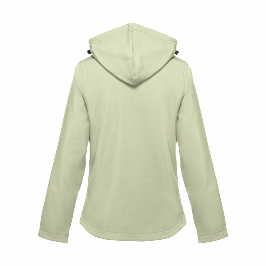 THC ZAGREB WOMEN Женская куртка softshell со съемным капюшоном пастельно-зеленый  размер XXL - 30181-159-XXL- Фото №2