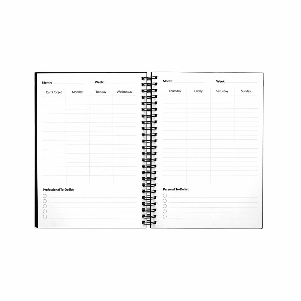 STARTER KIT INFINITE PLANNER A5 В комплект входит дневник формата А5 