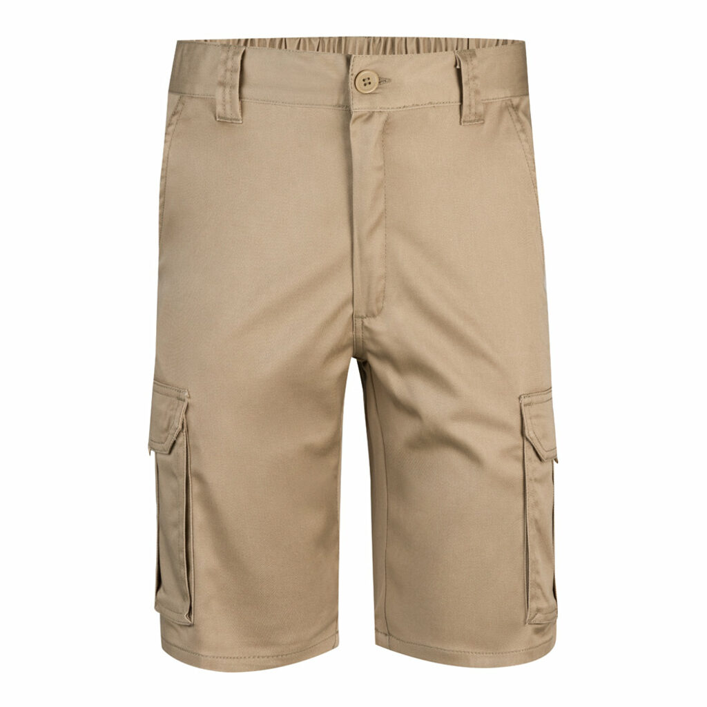 VL HEBE Шорты-бермуды стретч с несколькими карманами (240 г/м²) из хлопка (46%), ЭМЭ (38%) и полиэстера (16%). натуральный светлый  размер 34 - 36017-150-34- Фото №6