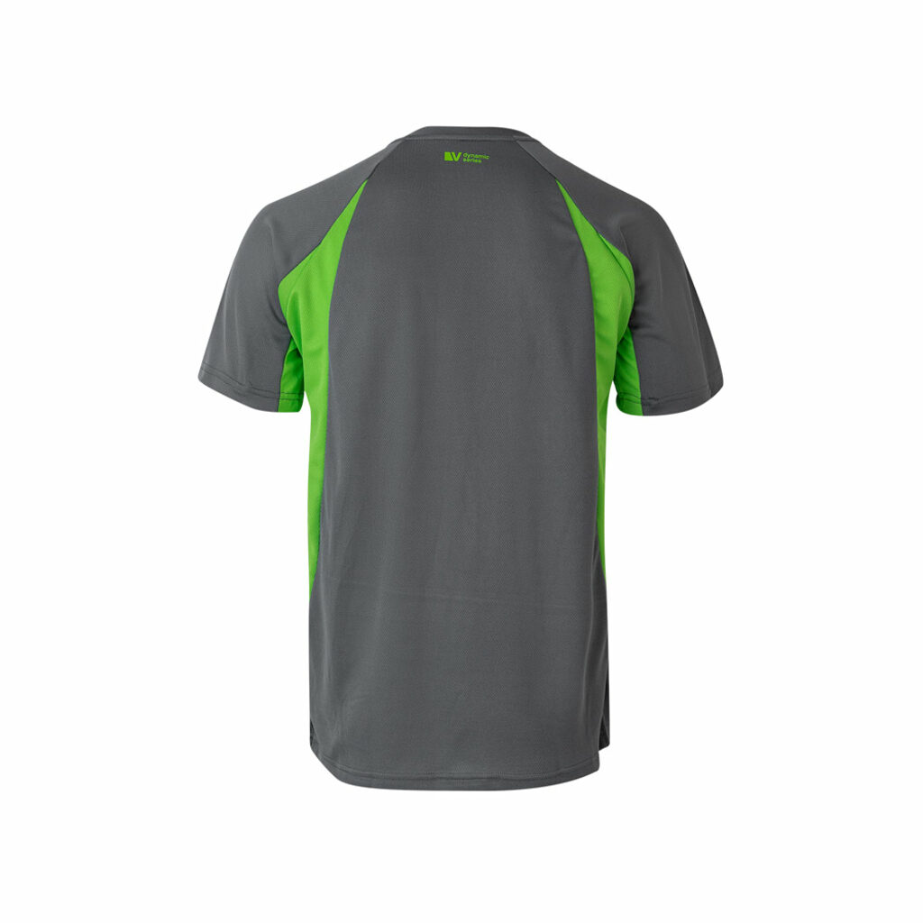 VL SLAYER Двухцветная футболка (160 г/м²) из полиэстера (100%) серый размер S - 36034-247-S- Фото №1 VL SLAYER Двухцветная футболка (160 г/м²) из полиэстера (100%) серый размер S - 36034-247-S- Фото №1