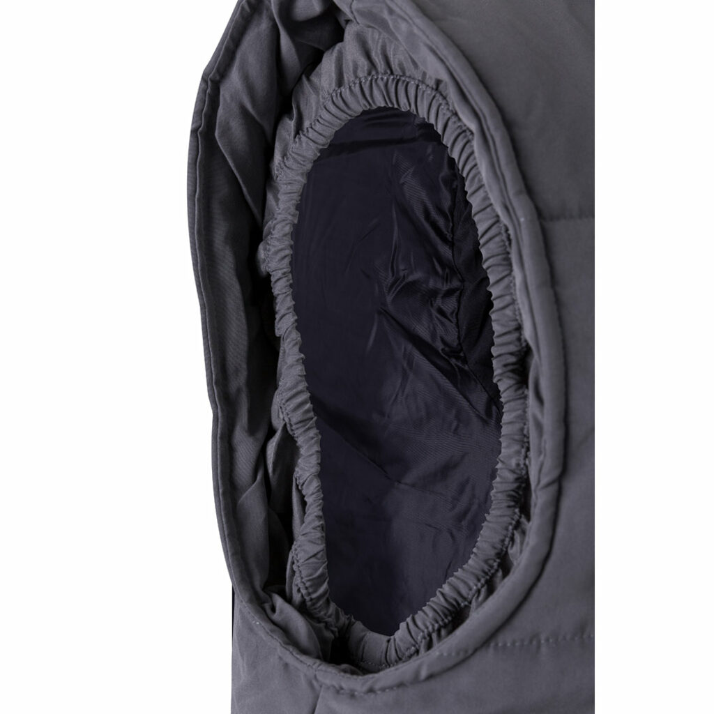 VL MEFITIS Жилет з кількома кишенями (220 г/м²), з поліестеру (100%) сірий  розмір S - 36047-113-S- Фото №4