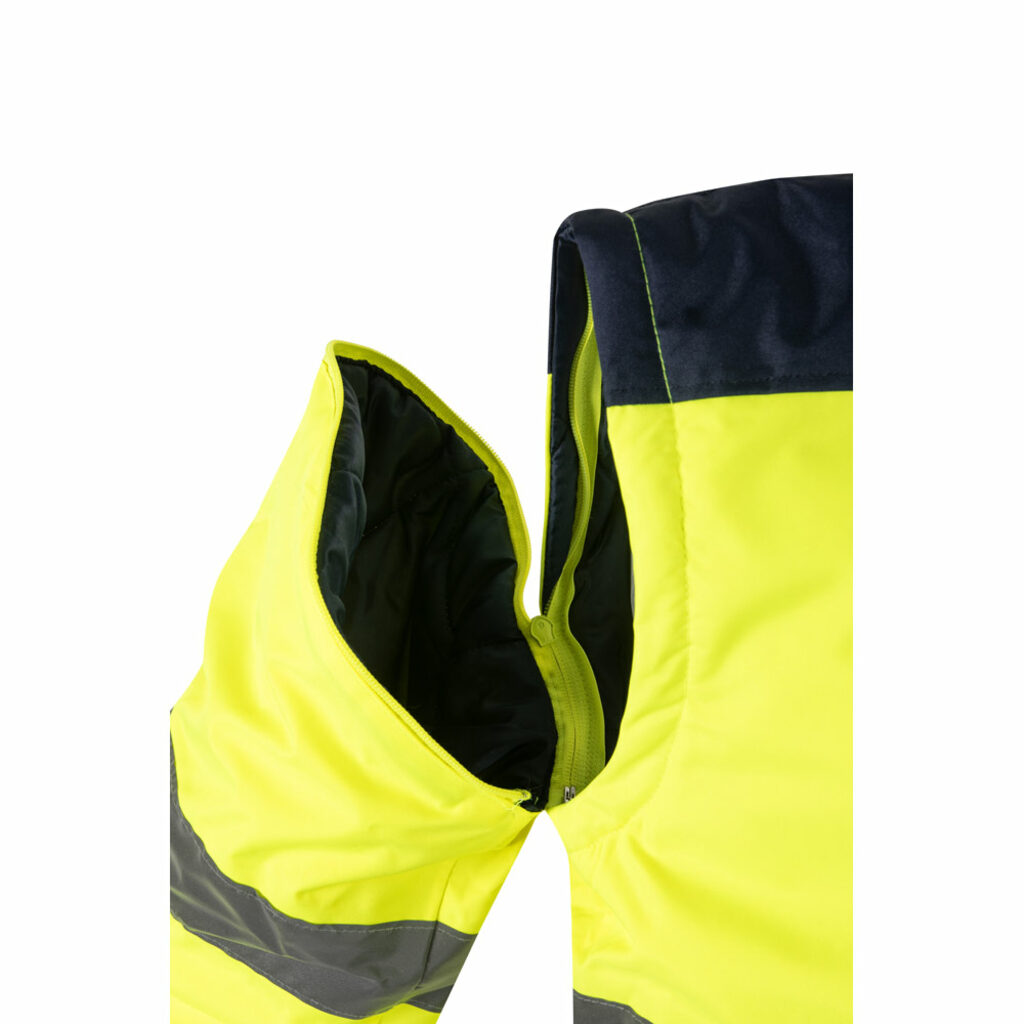 VL JUPITER LARGE Двоколірна куртка утеплена (180 г/м²) з поліестеру (100%) з поліуретановим покриттям синій  розмір 5XL - 36060-204-5XL- Фото №6