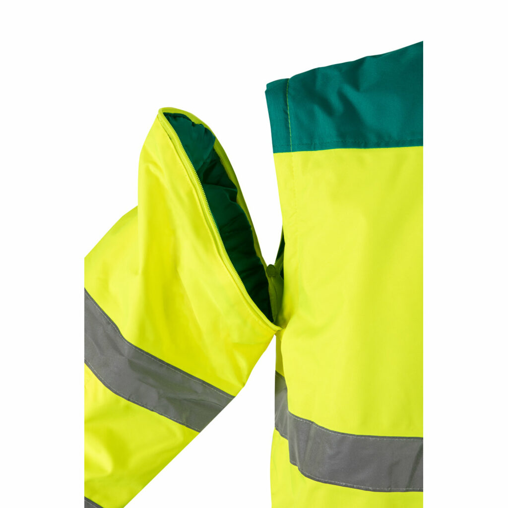 VL JUPITER LARGE Двоколірна куртка утеплена (180 г/м²) з поліестеру (100%) з поліуретановим покриттям зелений  розмір 5XL - 36060-209-5XL- Фото №6