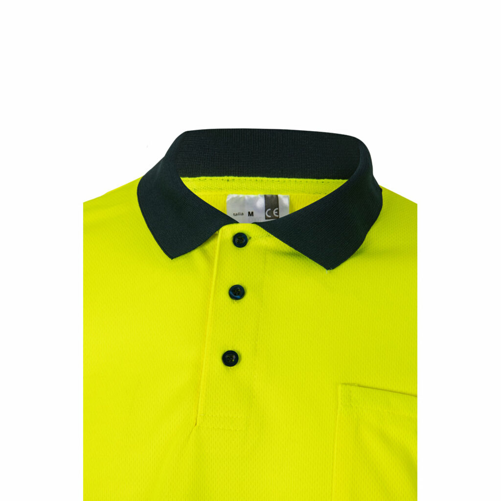 VL VULCAN LARGE Двухцветная рубашка поло (160 г/м²) с длинными рукавами, из полиэстера (100%) синий размер 5XL - 36069-204-5XL- Фото №3 VL VULCAN LARGE Двухцветная рубашка поло (160 г/м²) с длинными рукавами, из полиэстера (100%) синий размер 5XL - 36069-204-5XL- Фото №3