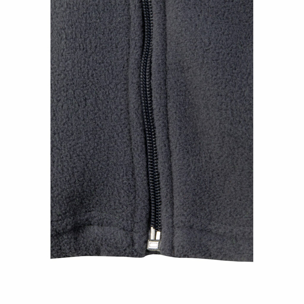 VL EROS LARGE Двоколірна куртка флісова (280 г/м²), поліестер (100%) сірий  розмір 5XL - 36075-207-5XL- Фото №3
