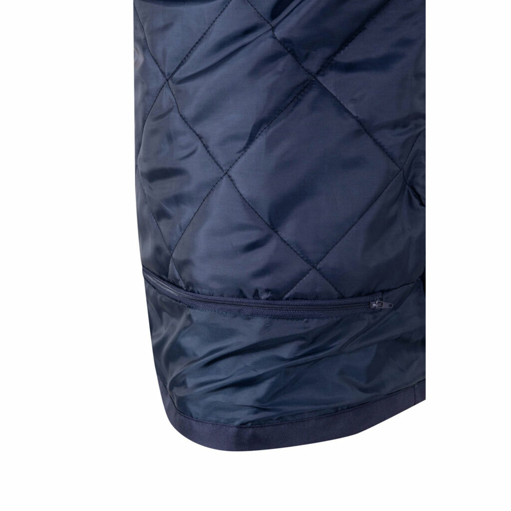 VL THEMIS Двухцветная парка (190 г/м²) из полиэстера (100%) с полиуретановым покрытием синий  размер XL - 36104-204-XL- Фото №6