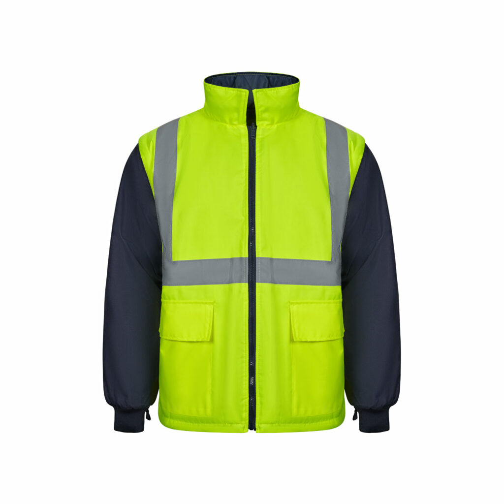 VL JUNO LARGE Двухцветная парка 4 в 1 (180 г/м²) из полиэстера (100%) с полиуретановым покрытием синий  размер 5XL - 36109-204-5XL- Фото №5