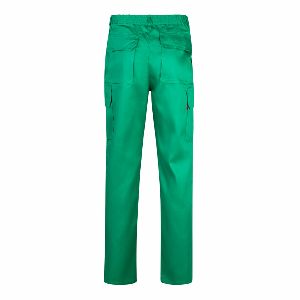 VL MABON Штани з кількома кишенями (200 г/м²) з бавовни (35%) та поліестеру (65%). зелений  розмір 46 - 36116-109-46- Фото №1