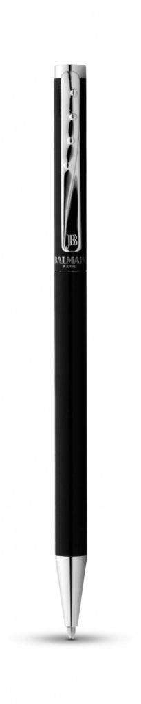 Ручка металлическая Balmain, колір чорний