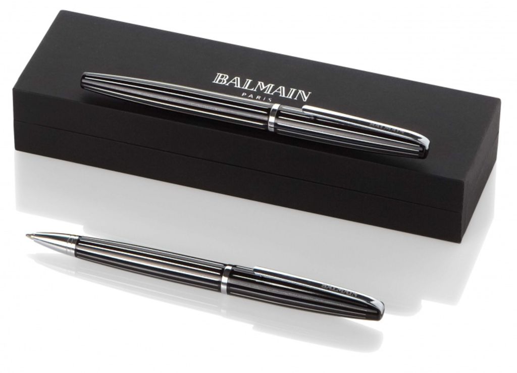 Шариковая ручка и роллер в подарочном наборе Balmain