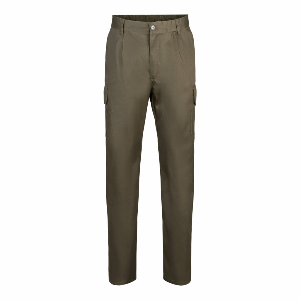 VL MABON Штани з кількома кишенями (200 г/м²) з бавовни (35%) та поліестеру (65%). зелений армійський  розмір 62 - 36116-149-62- Фото №6