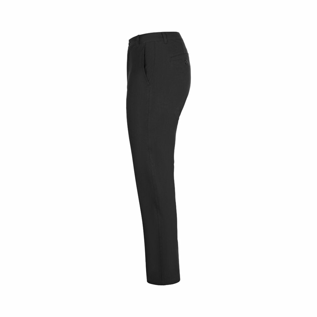 VL VISHNU Унісекс-брюки-чіноси стретч (260 г/м²), з бавовни (98%) та еластану (2%). чорний  розмір 38 - 36118-103-38- Фото №2