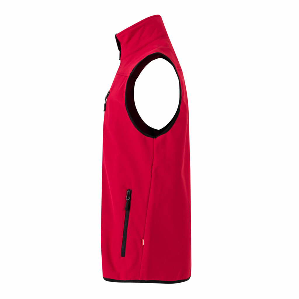 VL VARUNA Жилет Softshell (280 г/м²) с подкладкой из полиэстера (94%) и эластана (6%). красный размер 2XL - 36136-105-2XL- Фото №2 VL VARUNA Жилет Softshell (280 г/м²) с подкладкой из полиэстера (94%) и эластана (6%). красный размер 2XL - 36136-105-2XL- Фото №2