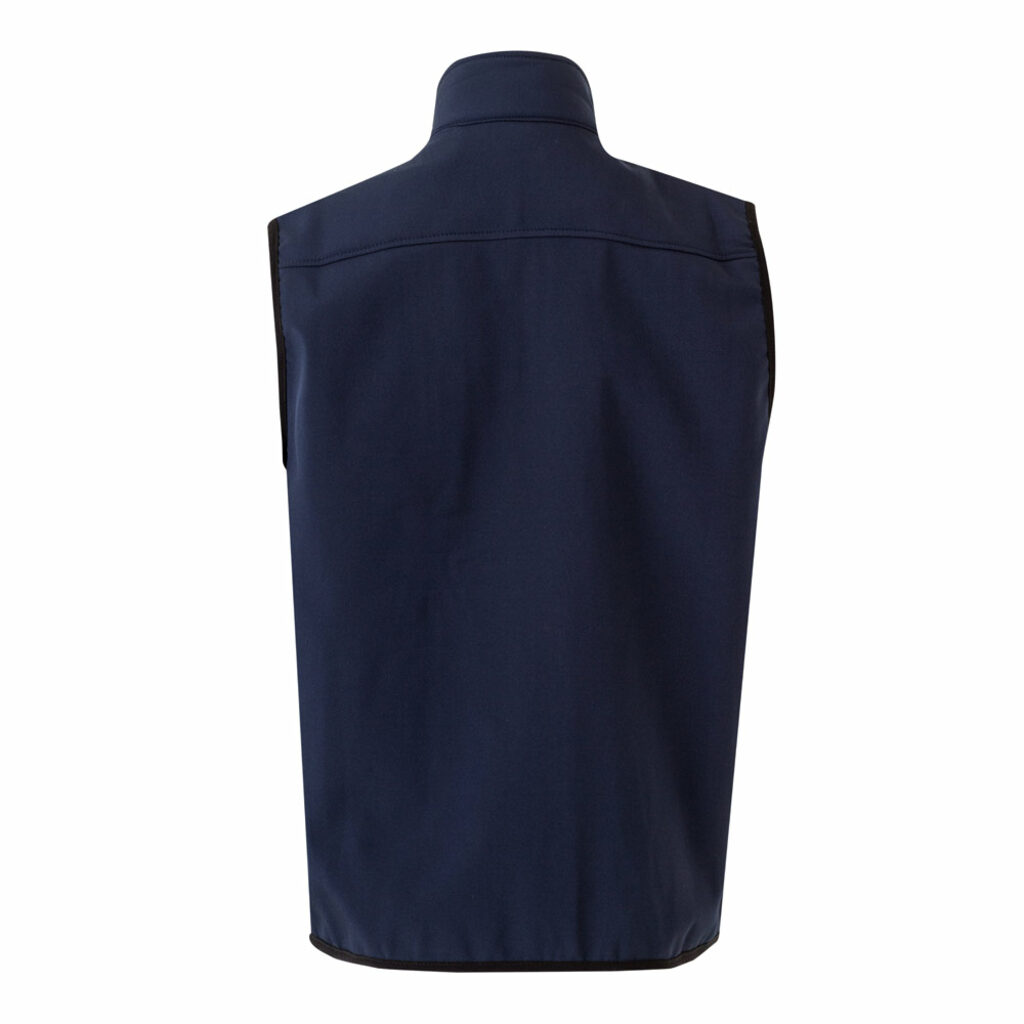 VL VARUNA Жилет Softshell (280 г/м²) с подкладкой из полиэстера (94%) и эластана (6%). темно-синий  размер 3XL - 36136-134-3XL- Фото №1