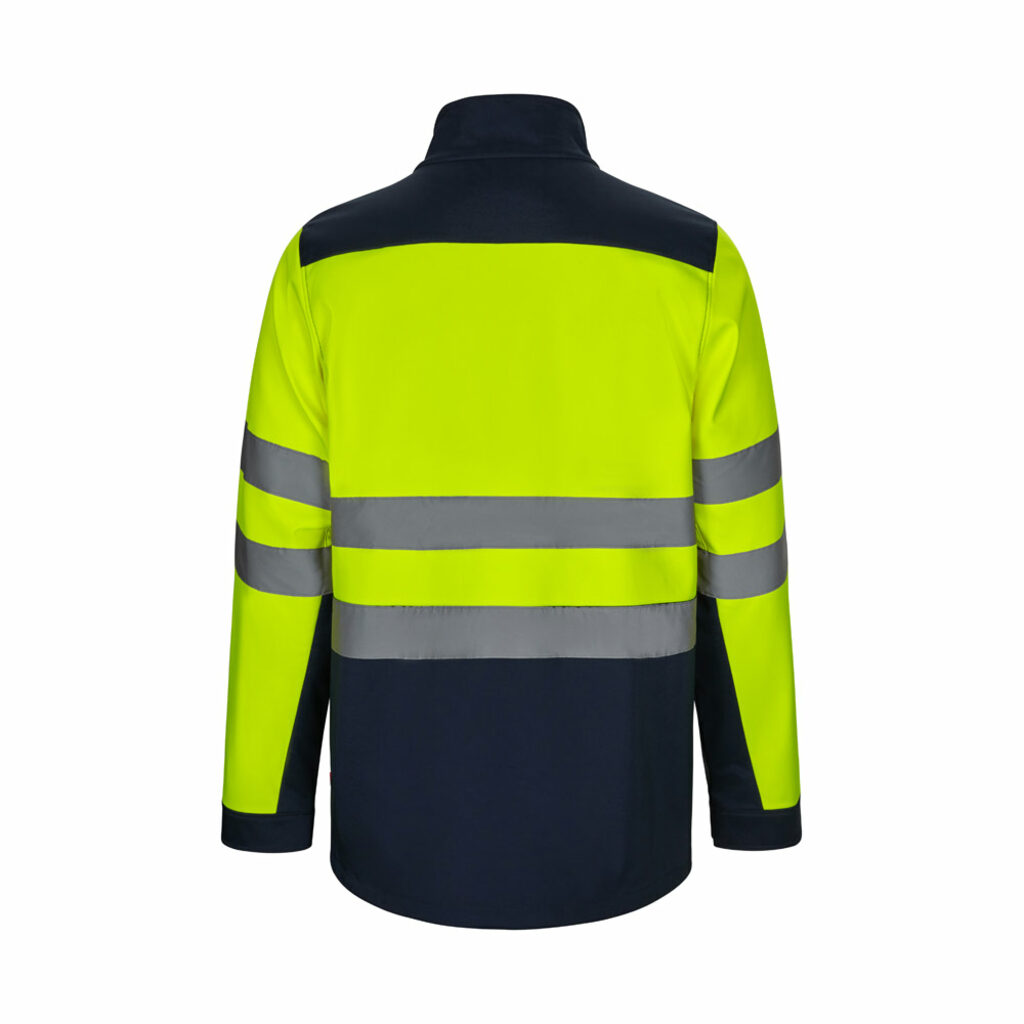 VL HESTIA Двухцветная куртка softshell (280 г/м²) из полиэстера (96%) и эластана (4%). синий  размер L - 36144-204-L- Фото №1