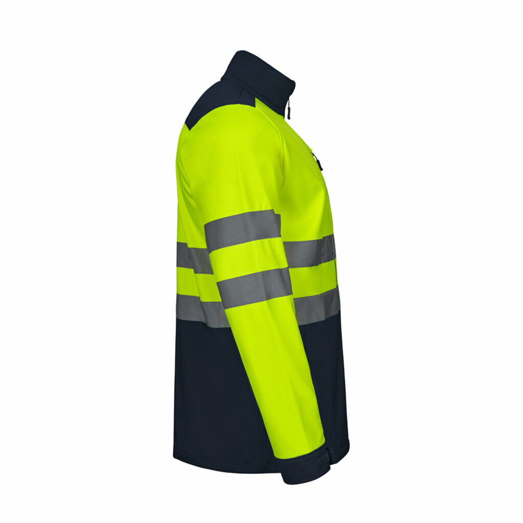 VL HESTIA Двухцветная куртка softshell (280 г/м²) из полиэстера (96%) и эластана (4%). синий  размер XL - 36144-204-XL- Фото №3