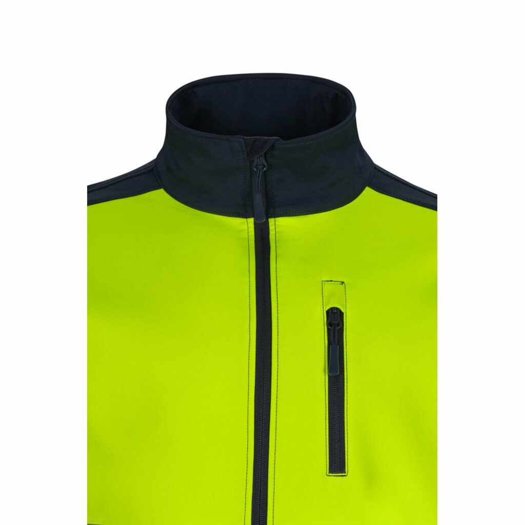 VL HESTIA Двухцветная куртка softshell (280 г/м²) из полиэстера (96%) и эластана (4%). синий  размер XL - 36144-204-XL- Фото №4
