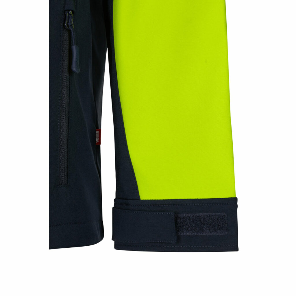 VL HESTIA LARGE Двоколірна куртка softshell (280 г/м²) з флісовою підкладкою та мембраною TPU, з поліестеру (96%) та еластану (4%). синій  розмір 5XL - 36145-204-5XL- Фото №5