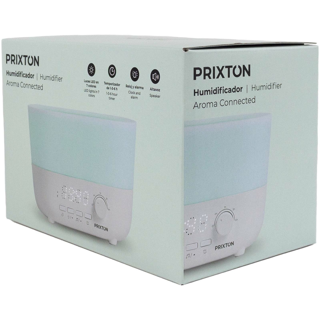 Зволожувач повітря з ароматизацією 4 до 1 Prixton Connected, колір білий - 1PA19301- Фото №2