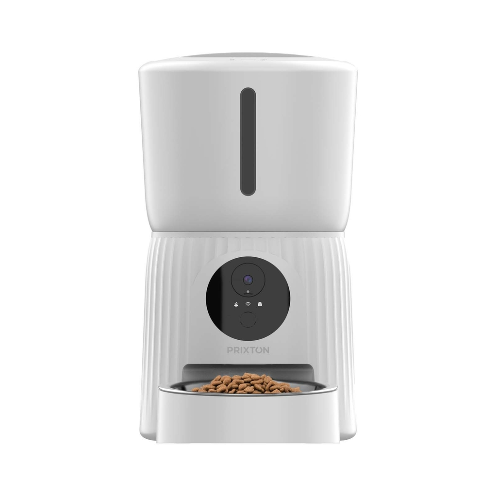 Розумна автоматична годівниця для домашніх тварин із Wi-Fi Prixton, колір білий - 1PA20701- Фото №2