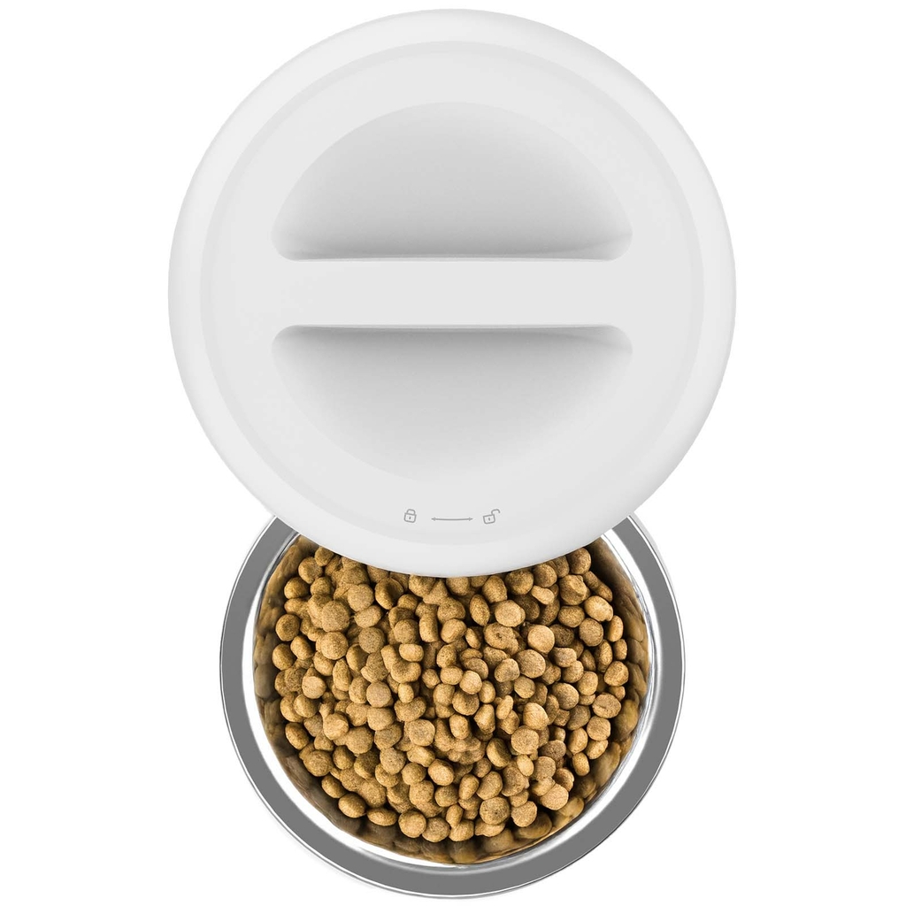 Розумна автоматична годівниця для домашніх тварин із Wi-Fi Prixton, колір білий - 1PA20701- Фото №4