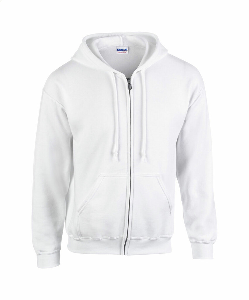 Светр HB Zip Hooded, колір білий  розмір M - AP4306-01_M- Фото №1