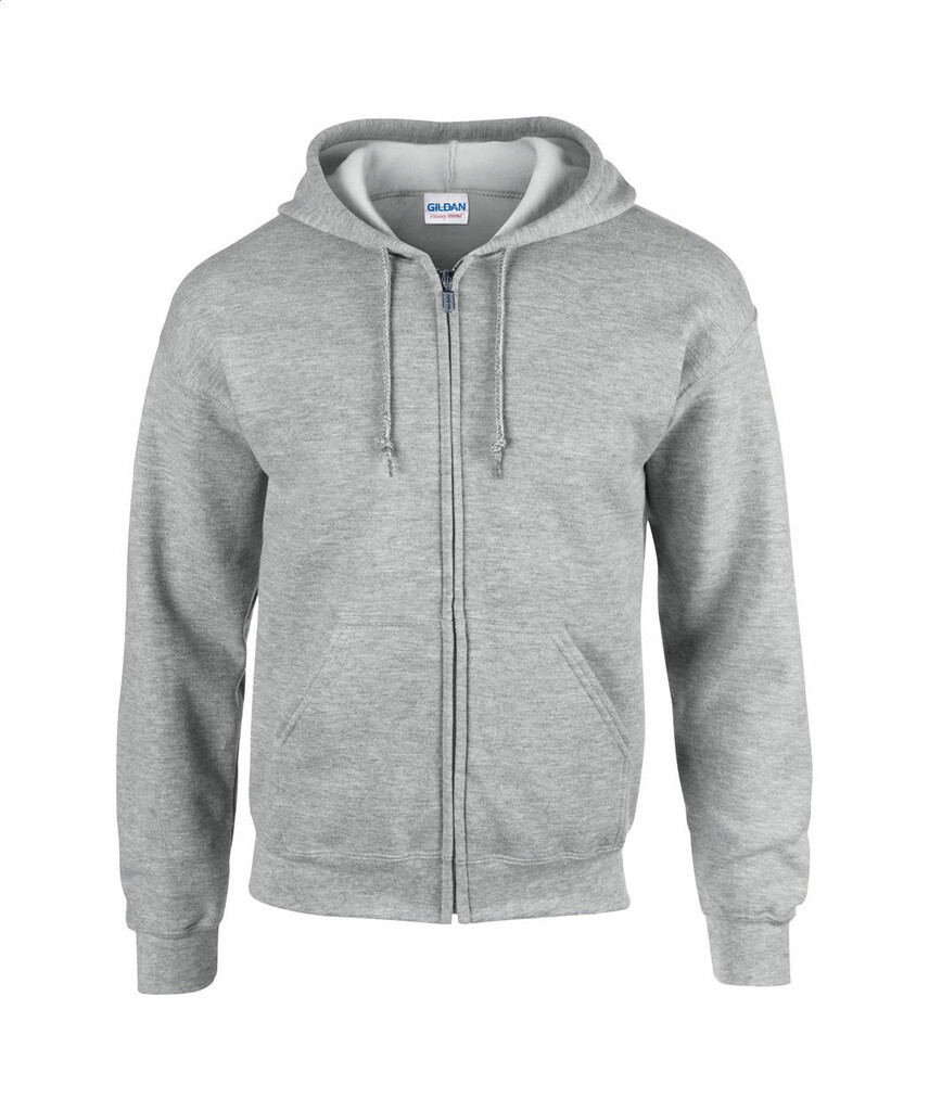 Светр HB Zip Hooded, колір світло-сірий  розмір L - AP4306-78_L- Фото №1