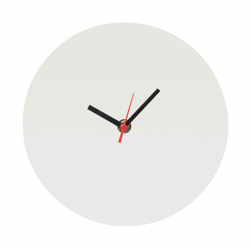 Часы настенные под сублимационную печать BeTime D, цвет белый - AP718055- Фото №2