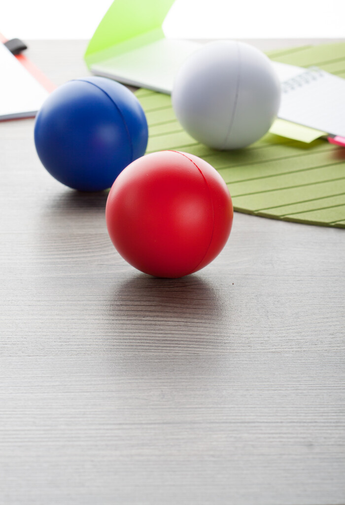 Мячик антистресс Pelota, цвет красный - AP731550-05- Фото №4