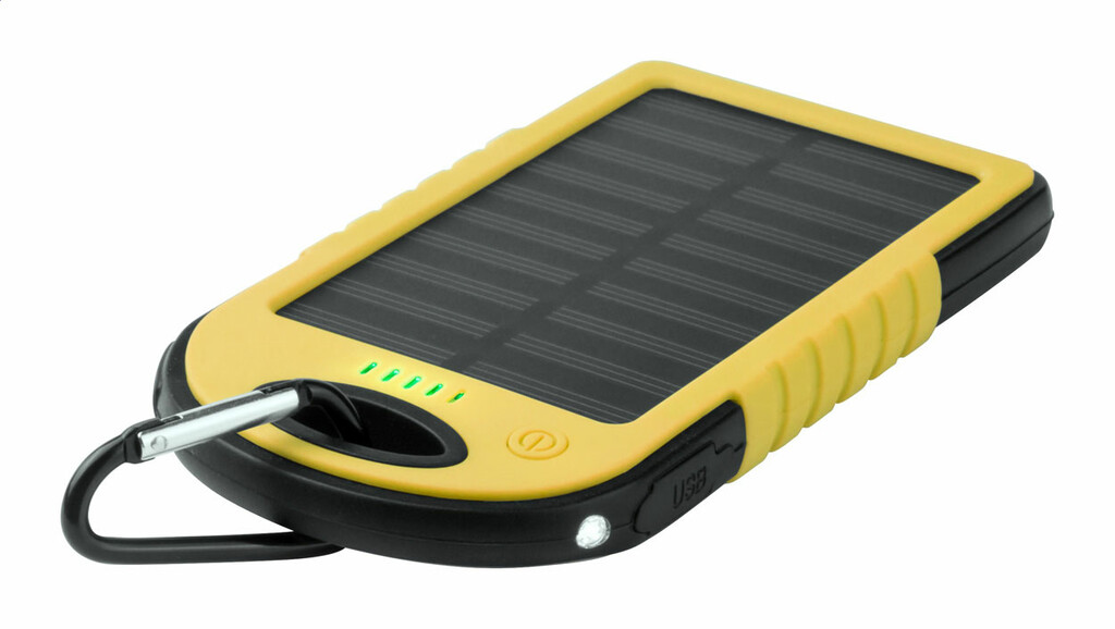 Power bank Lenard, колір жовтий - AP741932-02- Фото №3