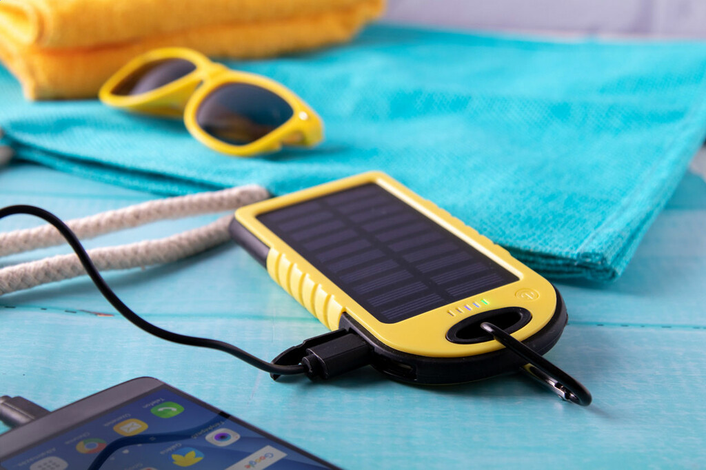 Power bank Lenard, колір жовтий - AP741932-02- Фото №7
