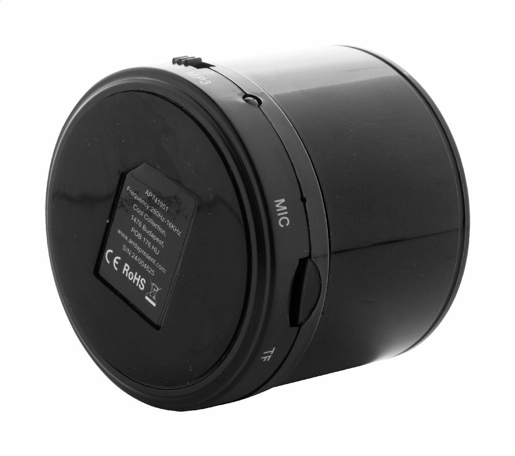 Динамик Bluetooth Martins, цвет черный - AP741951-10- Фото №2