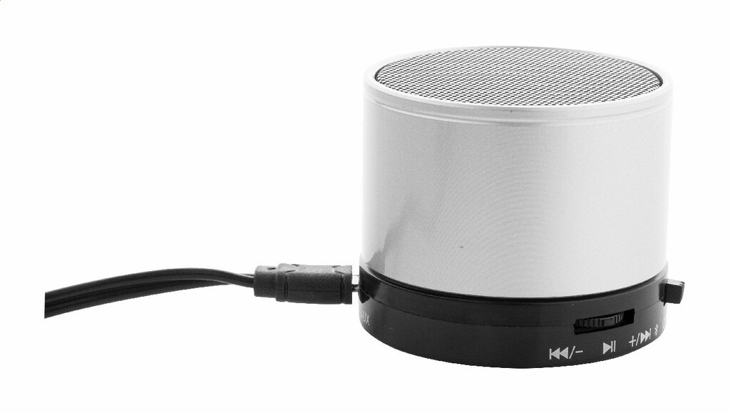 Динамик Bluetooth Martins, цвет серебристый - AP741951-21- Фото №4