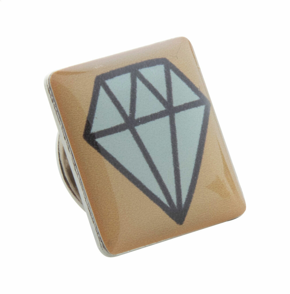 Значок металевий Lark, колір сріблястий - AP757005-21- Фото №6 Значок металевий Lark, колір сріблястий - AP757005-21- Фото №6