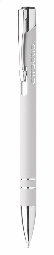 Ручка шариковая  Runnel, цвет белый - AP805989-01- Фото №1