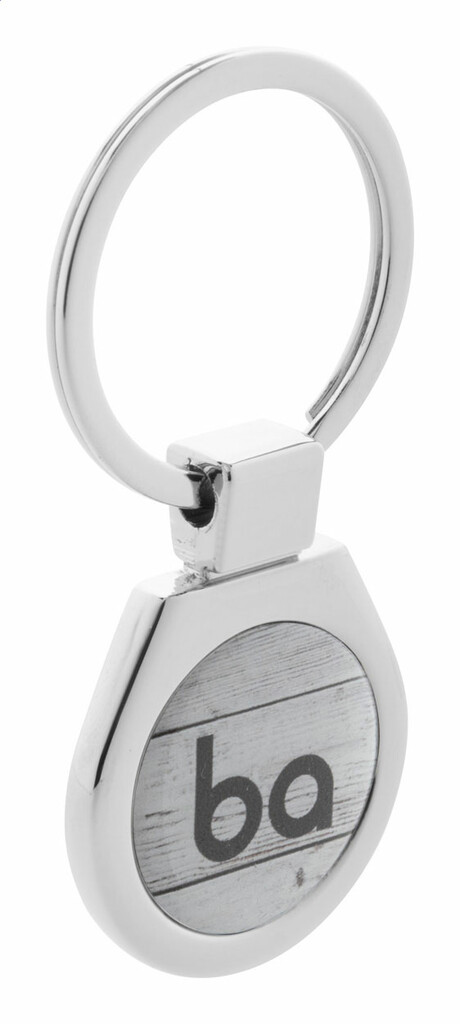 Брелок для ключів Ball, колір сріблястий - AP800657- Фото №4