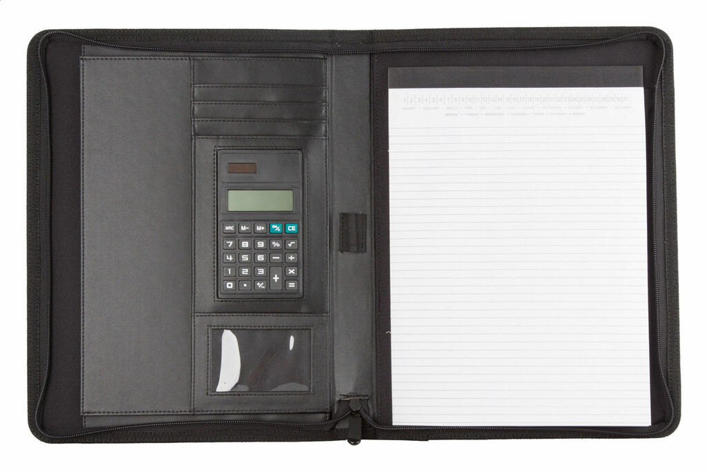 Папка для документів Smokey Zip А4, колір сірий - AP809462- Фото №2
