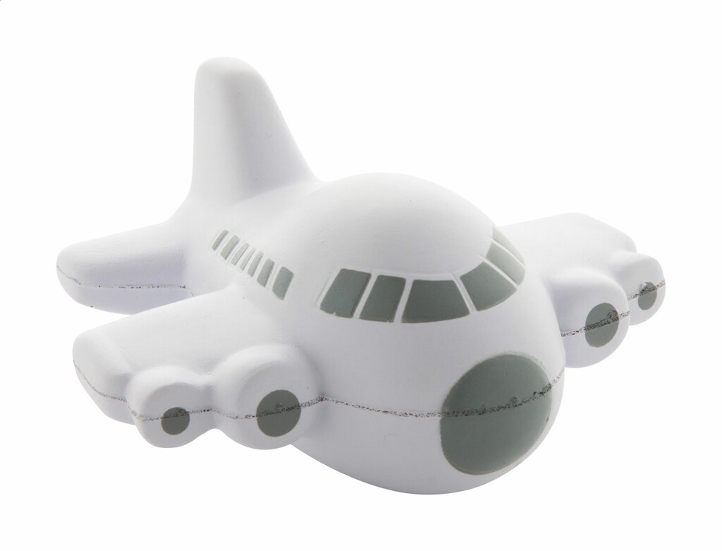 Мячик антистресс Jetstream, цвет белый - AP810388- Фото №1