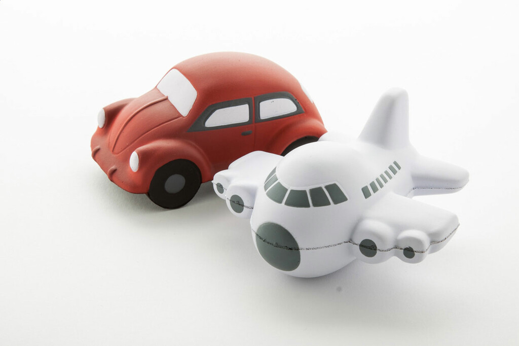 Мячик антистресс Jetstream, цвет белый - AP810388- Фото №4