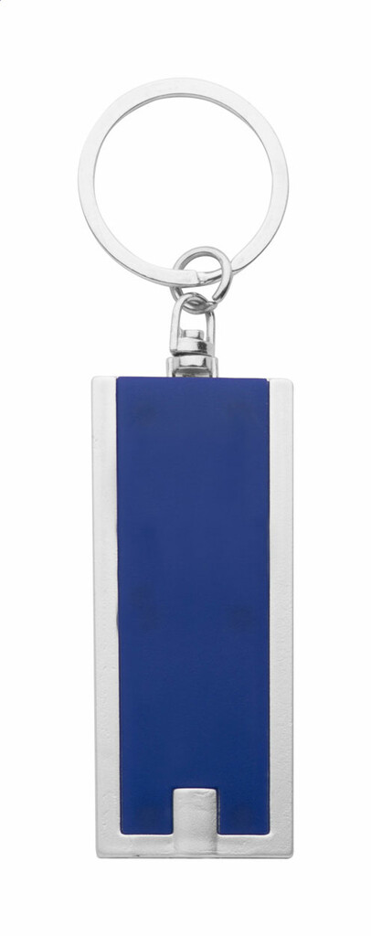 Брелок з LED-ліхтариком Industrial, колір синій - AP844022-06- Фото №1