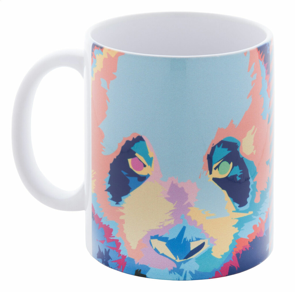 Сублімаційна кружка MultiColour, колір білий - AP812400- Фото №8