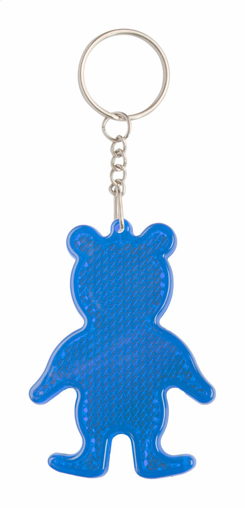 Светоотражающий брелок Safebear, цвет синий - AP844007-06- Фото №1