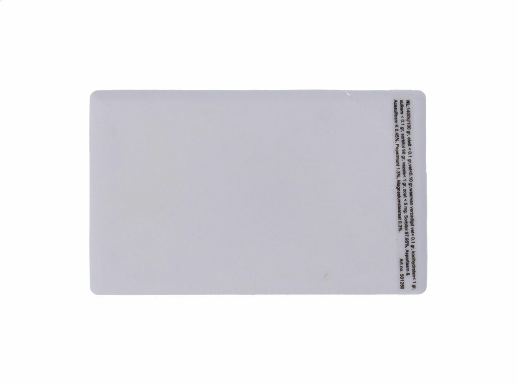 Мятные конфеты Card, цвет белый - AP896000-01- Фото №4