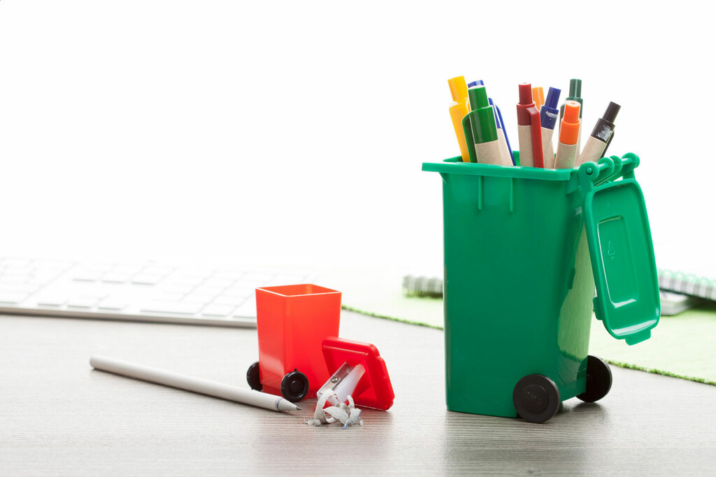 Тримач для ручки Dustbin, колір зелений - AP731283-07- Фото №2