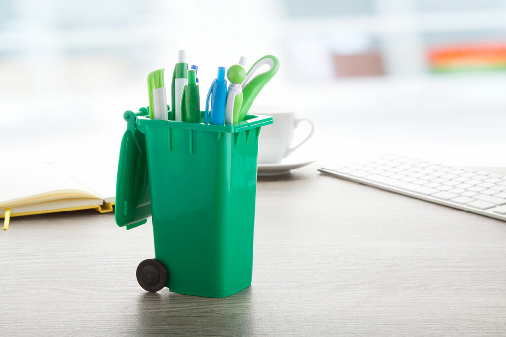 Тримач для ручки Dustbin, колір зелений - AP731283-07- Фото №3