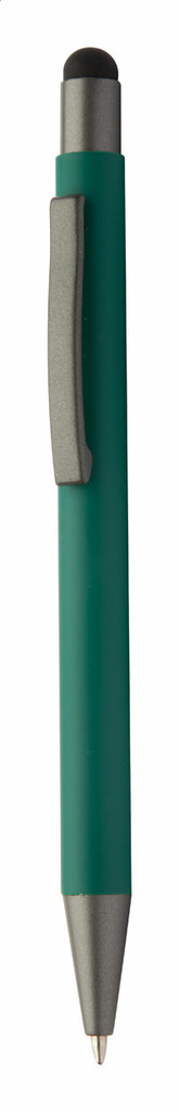 Ручка-стилус кулькова Hevea, колір зелений - AP845168-07- Фото №1