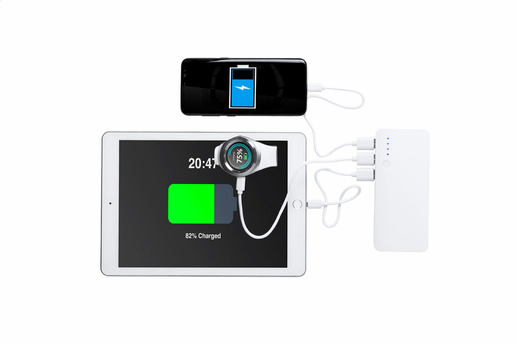 Power bank  Kaprin, цвет синий - AP781878-06- Фото №2
