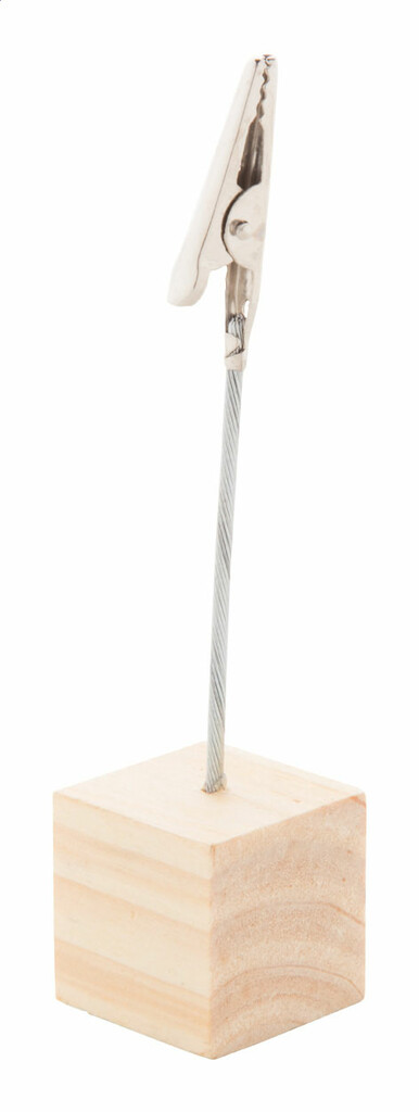 Тримач для нотаток Cembra, колір натуральний - AP864005-00- Фото №1 Тримач для нотаток Cembra, колір натуральний - AP864005-00- Фото №1