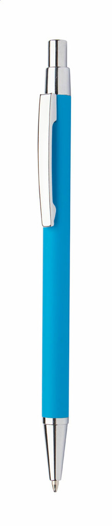 Ручка шариковая Chromy, цвет светло-синий - AP845173-06V- Фото №2